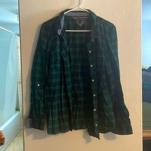 Womens Tommy Hilfiger flannel